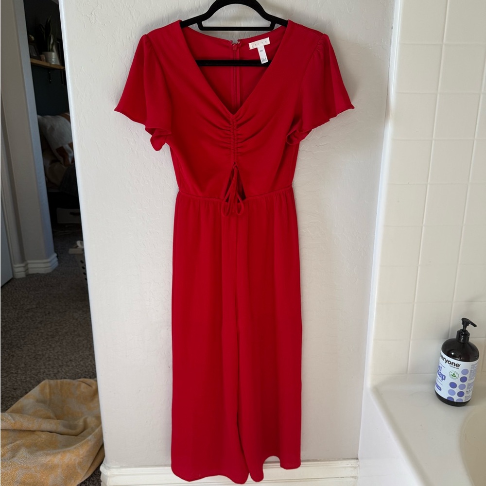 Leith Red Jumpsuit